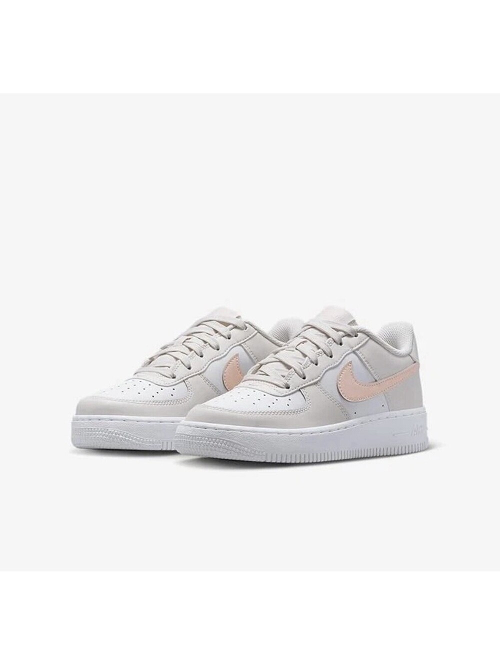 Nike Air Force 1 Size 7Y/Women 8.5 Phantom/Echo Pink/Summit White FV 5948-006
